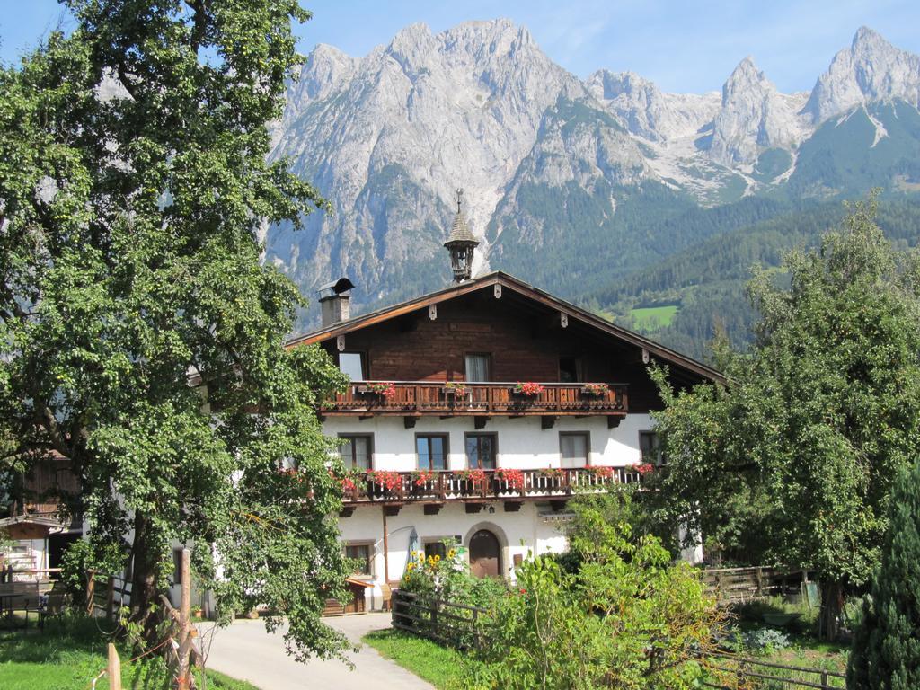 Bio-Bauernhof Rettenbachgut Werfen Exterior foto