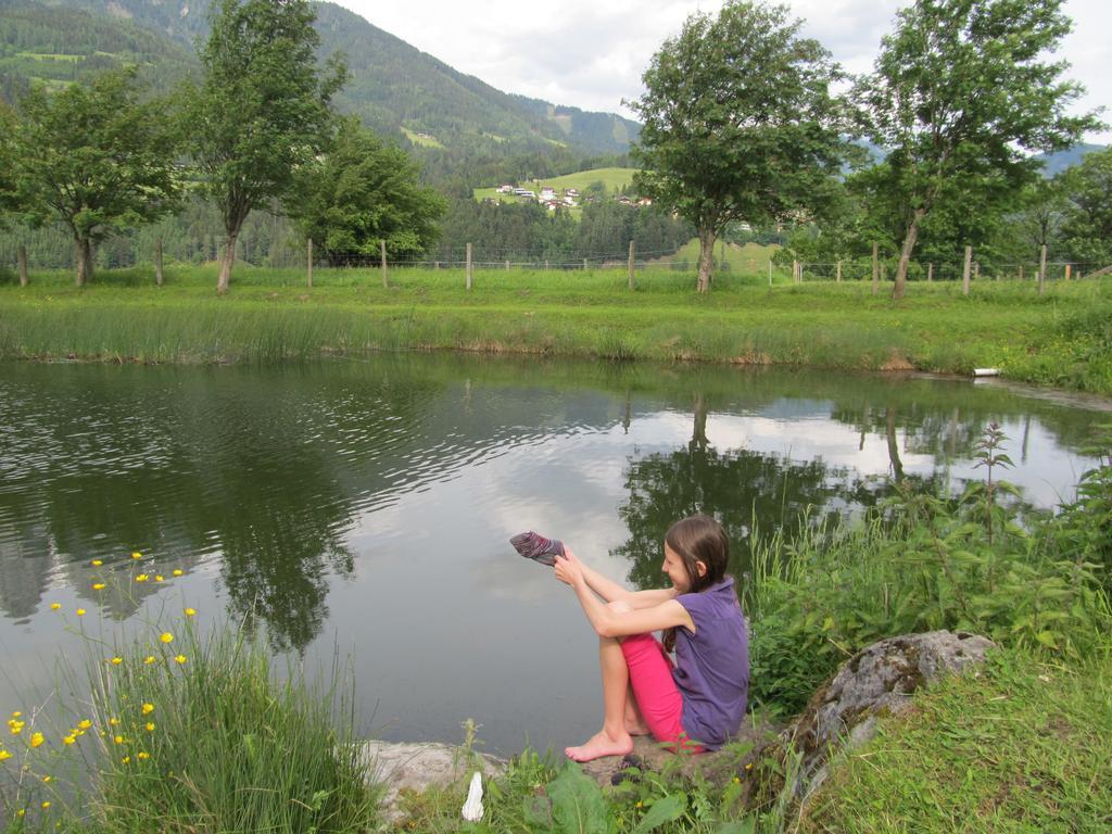 Bio-Bauernhof Rettenbachgut Werfen Exterior foto